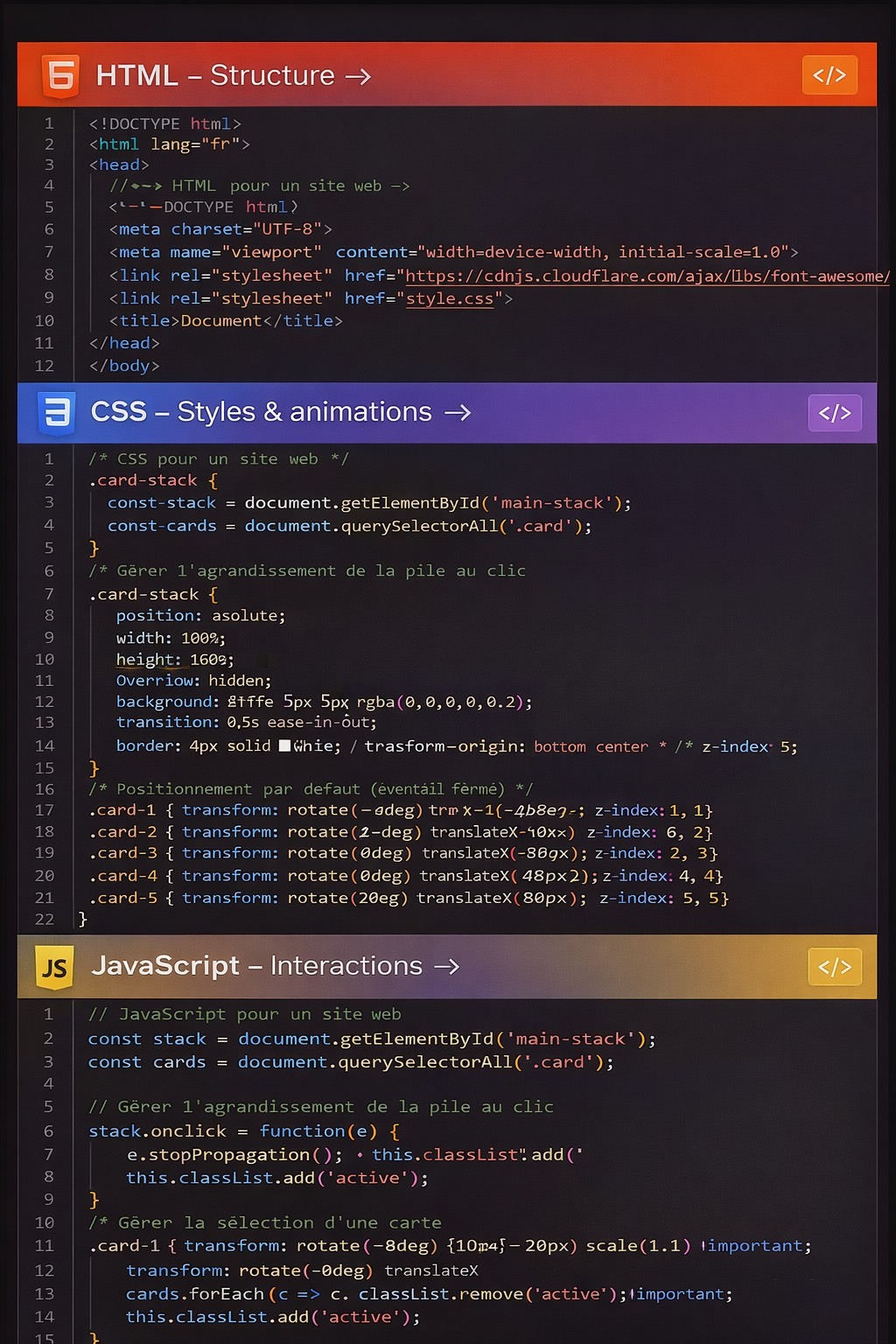 Code source
